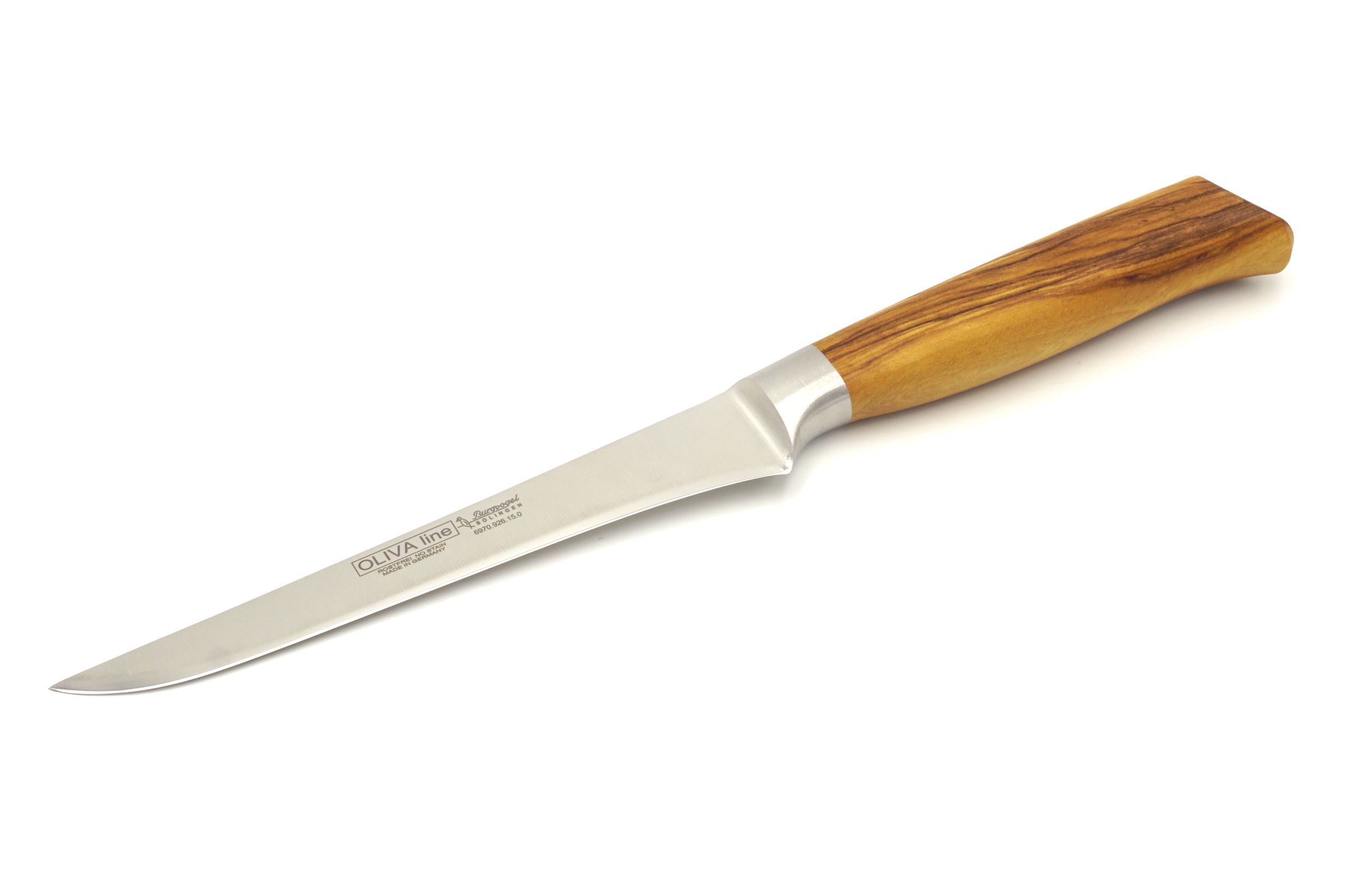 Burgvogel OLIVA Line Ausbeinmesser, flexibel - Klinge: 15 cm - Produktansicht